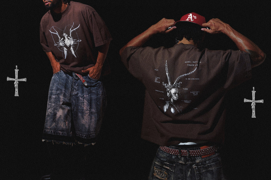 OVERSIZED TEE - BROWN