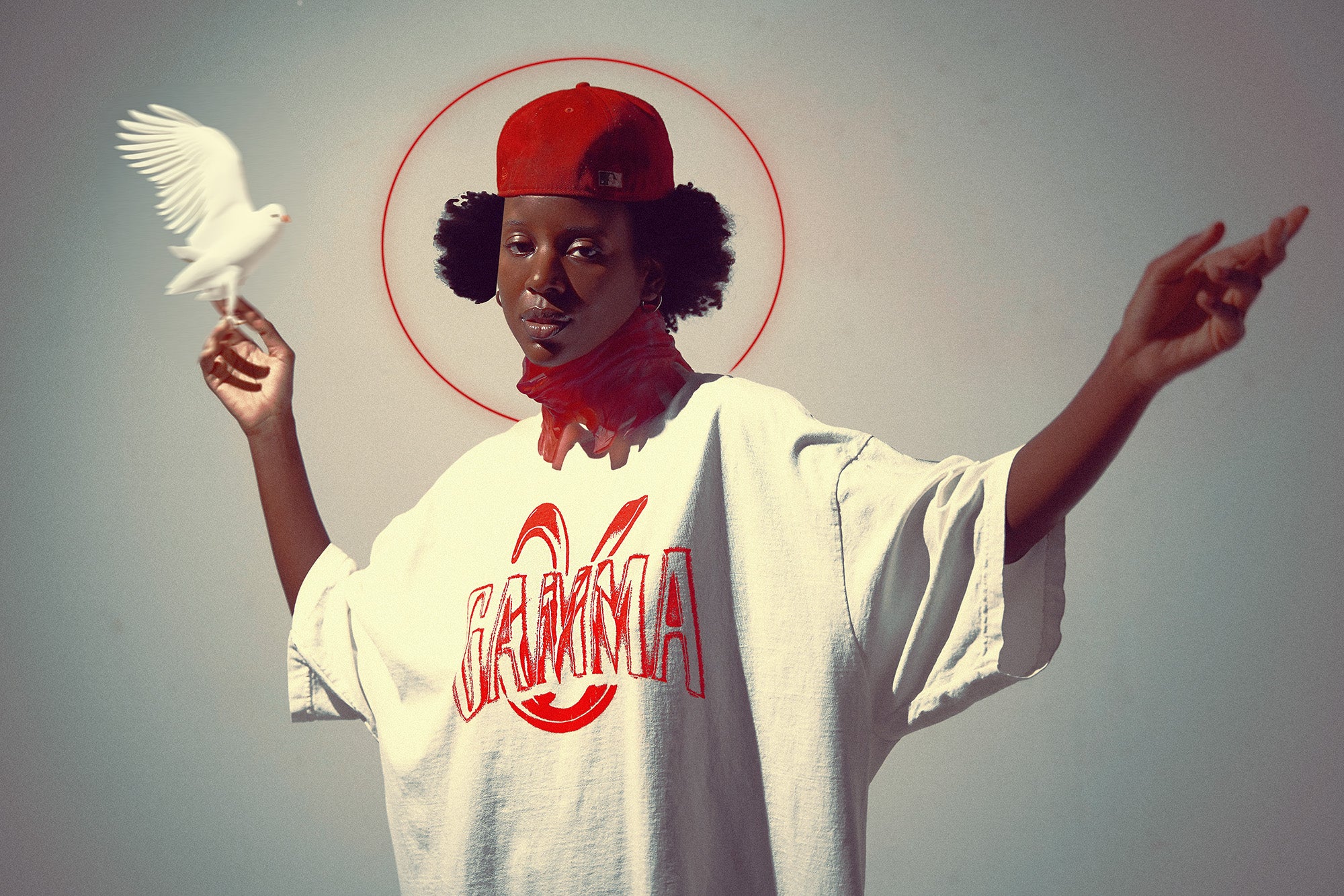 OVERSIZED TEE - WHITE